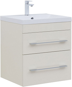 Тумба с раковиной Aquanet 00308388 Верона, 58х48 см, бежевая Тумба с раковиной Aquanet 00308388 Верона, 58х48 см, бежевая снят с производства