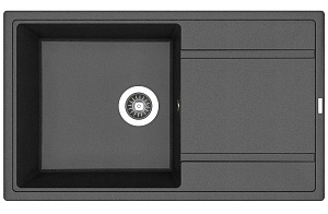 Мойка для кухни Florentina 20.130.D0860.302 Липси 86х51 см, с крылом, антрацит Мойка для кухни Florentina 20.130.D0860.302 Липси 86х51 см, с крылом, антрацит снят с производства