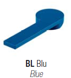 Gattoni 8098/80BL  Color Накладка на ручку смесителя для раковин и биде, цвет Blu