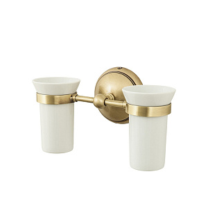 Подстаканник Caprigo 7012B-vot ROMANO двойной со стаканами, бронза Подстаканник Caprigo 7012B-vot ROMANO двойной со стаканами, бронза снят с производства