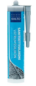Герметик силиконовый Kiilto Saniteettisilikoni SANITEETTISILIKONI №41 средне-серый 310мл Герметик силиконовый Kiilto Saniteettisilikoni SANITEETTISILIKONI №41 средне-серый 310мл снят с производства