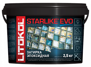 Эпоксидная затирка Litokol Litochrom Starlike C340 (2.5кг) Neutro Эпоксидная затирка Litokol Litochrom Starlike C340 (2.5кг) Neutro снят с производства