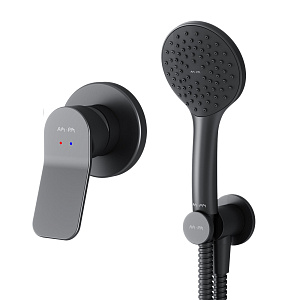 Душевой комплект AM.PM FB85A2H002 X-Joy, черный Душевой комплект AM.PM FB85A2H002 X-Joy, черный снят с производства