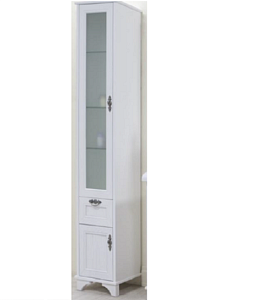 Шкаф-пенал Акватон Идель (1A198003IDM7L) левосторонний, дуб белый Шкаф-пенал Акватон Идель (1A198003IDM7L) левосторонний, дуб белый снят с производства