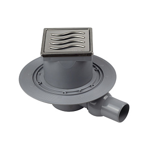 Точечный трап Pestan 13000067 Standard Square, хром Точечный трап Pestan 13000067 Standard Square, хром снят с производства