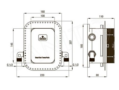 Смеситель для душа DEANTE BOX BXY_X44Z купить недорого в интернет-магазине Керамос Смеситель для душа DEANTE BOX BXY_X44Z купить недорого в интернет-магазине Керамос