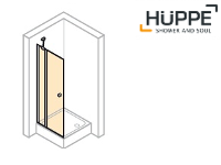 Дверь для ниши Huppe Design Elegance 8E0680 092 321