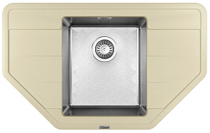 Мойка для кухни Florentina 21.420.C0800.202 Комби 80х50 см, с крылом, шампань Мойка для кухни Florentina 21.420.C0800.202 Комби 80х50 см, с крылом, шампань снят с производства