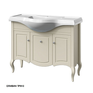 Тумба Caprigo 33520-TP813 Verona-H под раковину 105х35 см, оливин Тумба Caprigo 33520-TP813 Verona-H под раковину 105х35 см, оливин снят с производства