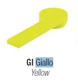 Gattoni 8098/80GI  Color Накладка на ручку смесителя для раковин и биде, цвет Giallo