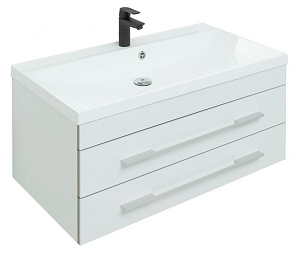 Тумба с раковиной Aquanet 00281098 Верона, 90х48 см, белая Тумба с раковиной Aquanet 00281098 Верона, 90х48 см, белая снят с производства