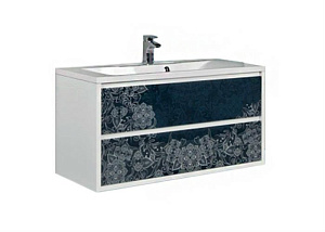 Тумба с раковиной Акватон Римини 1A1383K0RNS10, ажур Тумба с раковиной Акватон Римини 1A1383K0RNS10, ажур снят с производства