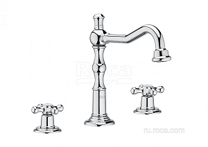 Смеситель Roca Carmen для раковины 5A444BC00 Смеситель Roca Carmen для раковины 5A444BC00 снят с производства