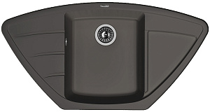 Мойка для кухни Florentina 20.180.D0980.302 Липси 98х51 см, с крылом, антрацит Мойка для кухни Florentina 20.180.D0980.302 Липси 98х51 см, с крылом, антрацит снят с производства