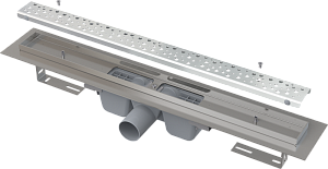 Душевой лоток AlcaPlast с решеткой Антивандал APZ11-550 Душевой лоток AlcaPlast с решеткой Антивандал APZ11-550 снят с производства