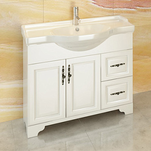 Тумба Comforty 00-00003132627 Севилья напольная 105х52 см, с раковиной Т-9315, слоновая кость Тумба Comforty 00-00003132627 Севилья напольная 105х52 см, с раковиной Т-9315, слоновая кость снят с производства