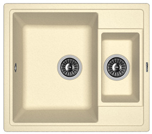 Мойка для кухни Florentina 20.210.D0580.202 Липси 58х51 см, шампань Мойка для кухни Florentina 20.210.D0580.202 Липси 58х51 см, шампань снят с производства
