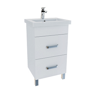 Тумба IDDIS NCU50W0i95K New Custo с умывальником, напольная, белая Тумба IDDIS NCU50W0i95K New Custo с умывальником, напольная, белая снят с производства