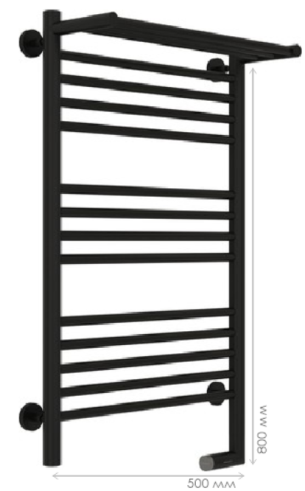 Сет № 1901 31-5207-8050, Полотенцесушитель электрический (Black) Сет № 1901 31-5207-8050, Полотенцесушитель электрический (Black)