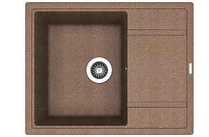 Мойка для кухни Florentina 20.125.C0650.105 Липси 65х51 см, с крылом, коричневая Мойка для кухни Florentina 20.125.C0650.105 Липси 65х51 см, с крылом, коричневая снят с производства