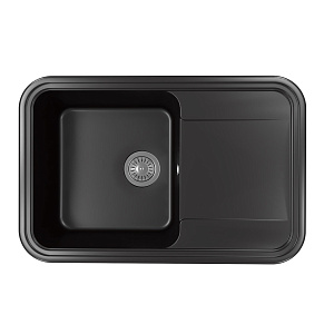 Мойка для кухни Florentina 20.170.D0780.302 Крит 78х51 см, с крылом, антрацит Мойка для кухни Florentina 20.170.D0780.302 Крит 78х51 см, с крылом, антрацит снят с производства