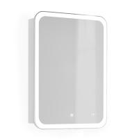 Зеркало-шкаф Jorno Bos.03.60/W Bosko 60х80 см, с подсветкой и часами, белый