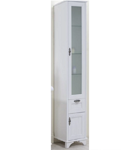 Шкаф-пенал Акватон Идель (1A198003IDM7R) правосторонний, дуб белый Шкаф-пенал Акватон Идель (1A198003IDM7R) правосторонний, дуб белый снят с производства