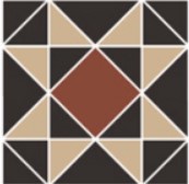 Неглазурованный керамогранит TOPCER Victorian Designs GlasgowG-1Sheet