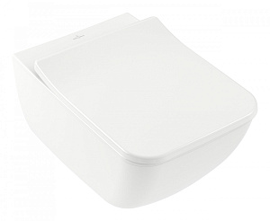 Чаша унитаза Villeroy & Boch 4611R0R1 Venticello подвесного 38х56 см, альпийский белый CeramicPlus Чаша унитаза Villeroy & Boch 4611R0R1 Venticello подвесного 38х56 см, альпийский белый CeramicPlus снят с производства