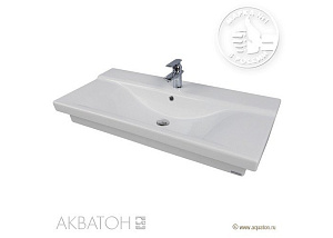 Раковина Акватон 1AX028WBXX000 Стамбул, 106х50 см Раковина Акватон 1AX028WBXX000 Стамбул, 106х50 см снят с производства