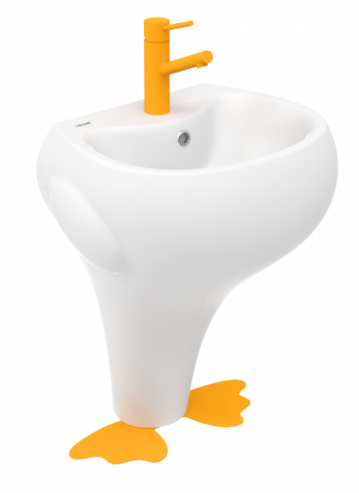 Раковина Creavit DC052-00CB00E-0000 Ducky напольная 52.3х39.5 см, белый купить недорого в интернет-магазине Керамос Раковина Creavit DC052-00CB00E-0000 Ducky напольная 52.3х39.5 см, белый купить недорого в интернет-магазине Керамос