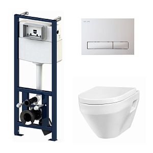 Комплект унитаз Am.Pm Spirit I012702/I014101/C701738SC с инсталляцией Комплект унитаз Am.Pm Spirit I012702/I014101/C701738SC с инсталляцией снят с производства