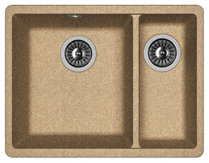 Мойка для кухни Florentina 22.325.D0510.105 Вега 55х42 см, коричневая Мойка для кухни Florentina 22.325.D0510.105 Вега 55х42 см, коричневая снят с производства