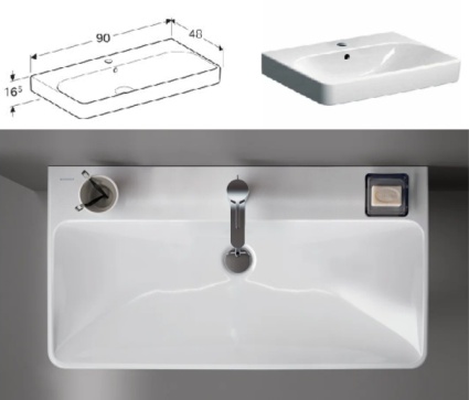 Сет № 1909 500.251.01.1, Раковина (White) Сет № 1909 500.251.01.1, Раковина (White)