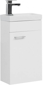 Тумба с раковиной Aquanet 00254037 Нота, 40х22 см, белая Тумба с раковиной Aquanet 00254037 Нота, 40х22 см, белая снят с производства