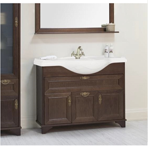 Тумба с раковиной Акватон Идель 1A1978K1IDM80, дуб шоколадный Тумба с раковиной Акватон Идель 1A1978K1IDM80, дуб шоколадный снят с производства