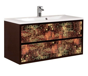 Тумба с раковиной Акватон Римини 1A1383K0RNS20, янтарь Тумба с раковиной Акватон Римини 1A1383K0RNS20, янтарь снят с производства