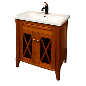 Тумба Caprigo 33610-B168 Napoli Promo под раковину 60х38 см, Noce Guarneri Тумба Caprigo 33610-B168 Napoli Promo под раковину 60х38 см, Noce Guarneri снят с производства