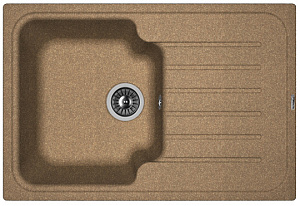 Мойка для кухни Florentina 20.260.B0760.105 Таис 76х51 см, с крылом, коричневая Мойка для кухни Florentina 20.260.B0760.105 Таис 76х51 см, с крылом, коричневая снят с производства