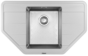 Мойка для кухни Florentina 21.420.C0800.201 Комби 80х50 см, с крылом, жасмин Мойка для кухни Florentina 21.420.C0800.201 Комби 80х50 см, с крылом, жасмин снят с производства