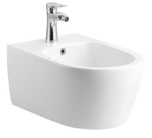 Биде Aquatek AQ1006-00 Европа New подвесное 53.5х36 см, белое Биде Aquatek AQ1006-00 Европа New подвесное 53.5х36 см, белое