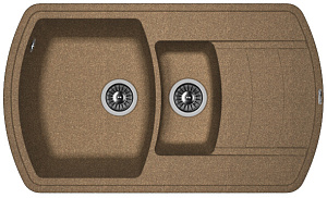 Мойка для кухни Florentina 20.205.D0860.105 Нире 86х51 см, с крылом, коричневая Мойка для кухни Florentina 20.205.D0860.105 Нире 86х51 см, с крылом, коричневая снят с производства