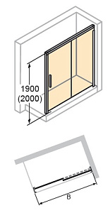 Раздвижная дверь Huppe Design Elegance 8E0216 092 321 730 Раздвижная дверь Huppe Design Elegance 8E0216 092 321 730 снят с производства