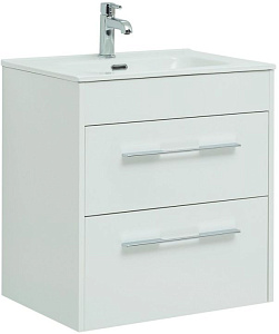 Тумба с раковиной Aquanet 00281155 Августа, 61х47 см, белая Тумба с раковиной Aquanet 00281155 Августа, 61х47 см, белая снят с производства