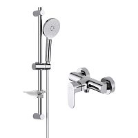Комплект Aquatek AQ1232CR Оберон для ванной Set 2 в 1 (AQ1260CR + AQ2014CR), хром