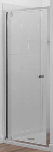 Дверь Jacob Delafon E14P90-GA SERENITY, распашная, стекло 6 мм, профиль хром., ,90х190,
