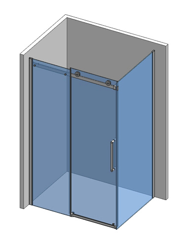 Душевая перегородка AQUAme  AQM4203F-9