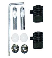 Крепеж Laufen 8.9280.8.000.000.1 IL BAGNO ALESSI для писсуара, хром Крепеж Laufen 8.9280.8.000.000.1 IL BAGNO ALESSI для писсуара, хром