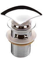 Клапан Deante NHC_011B Cascada для раковины Click-Clack - с переливом, хром