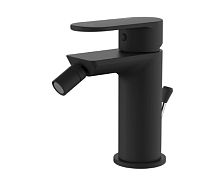 Смеситель WasserKRAFT 7406 Elbe для биде, с донным клапаном, черный Soft-touch Смеситель WasserKRAFT 7406 Elbe для биде, с донным клапаном, черный Soft-touch